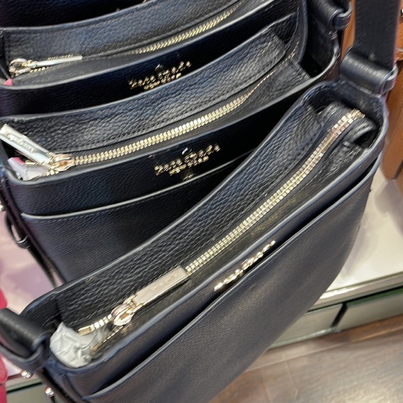 Kate Spade Leila North South Crossbody Black - Picture 4 of 16